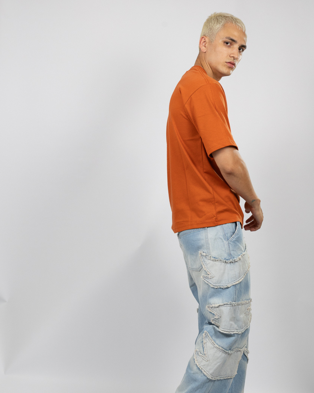 POLO OVERSIZE LACRE - 100% ALGODON JERSEY 20/1 REACTIVO