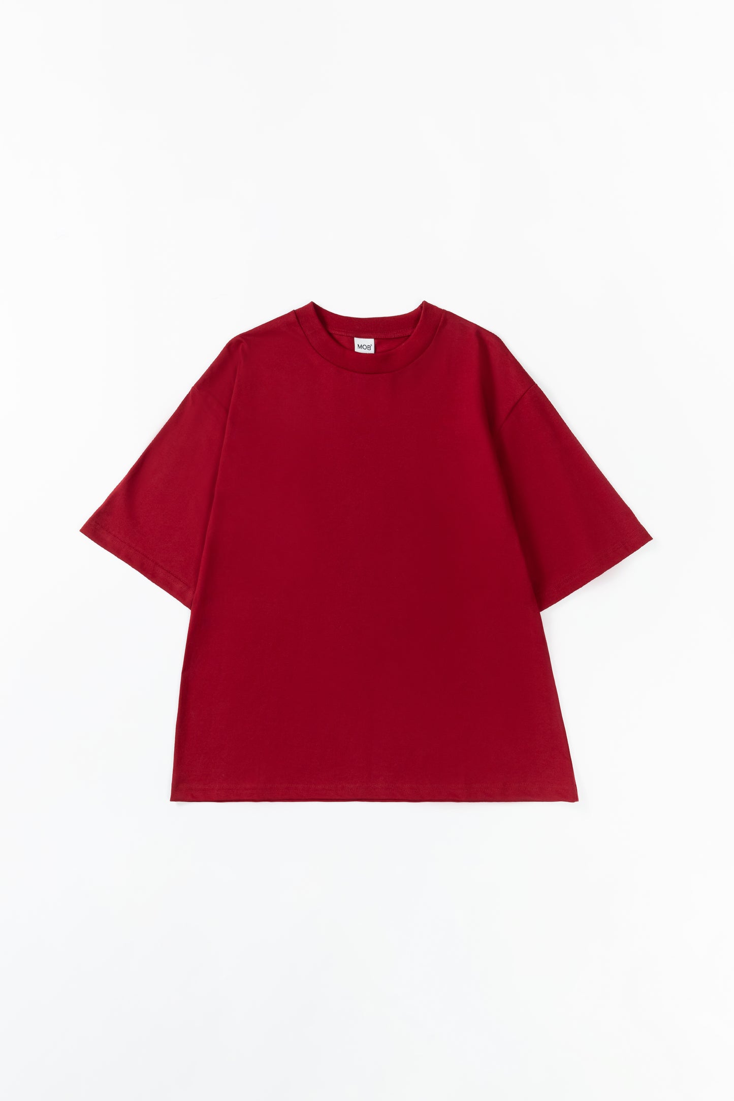 POLO BOXY FIT GUINDA - 100% ALGODON JERSEY 20/1 REACTIVO