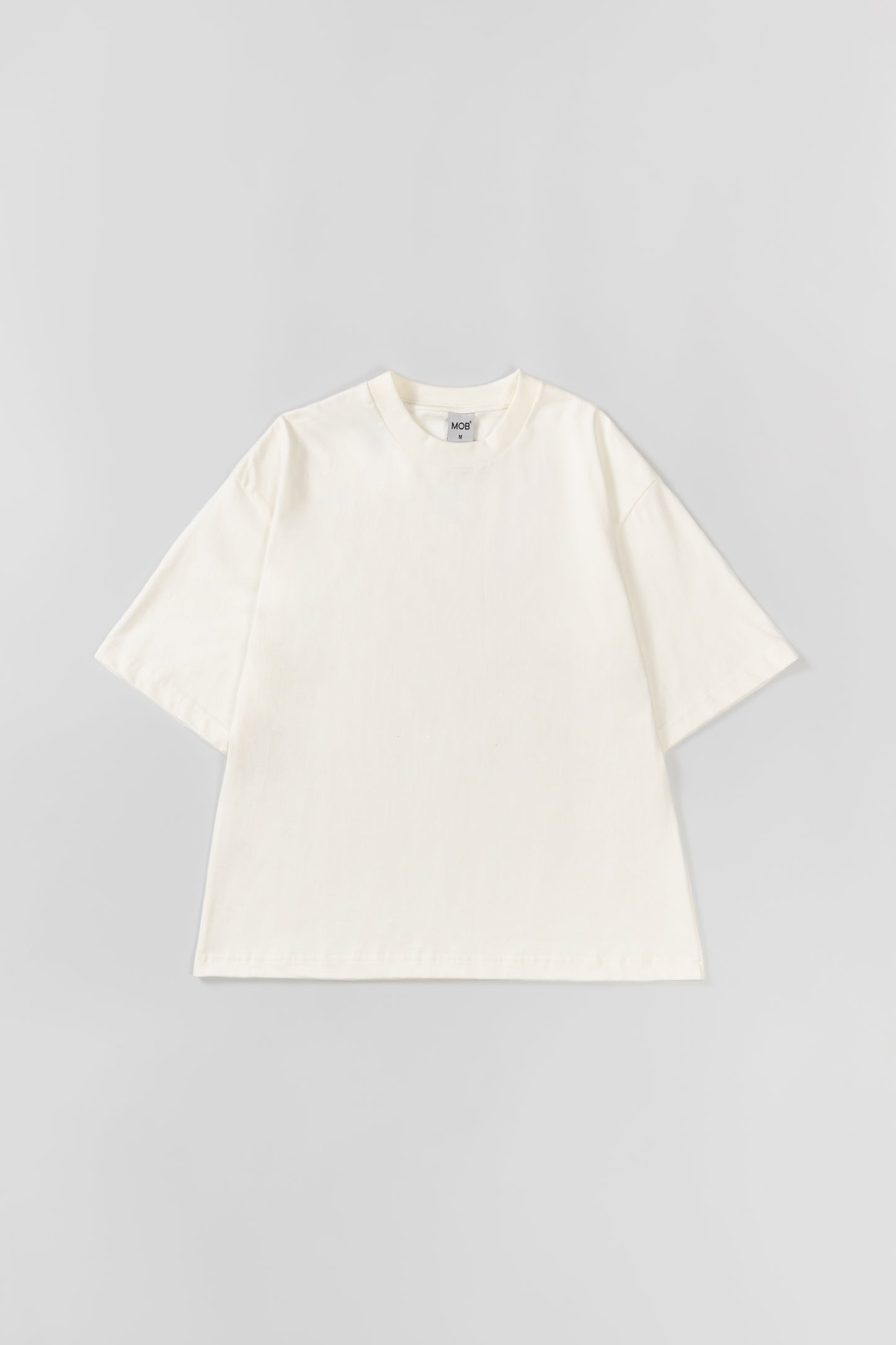 POLO BOXY FIT PERLA - 100% ALGODON JERSEY 20/1 REACTIVO