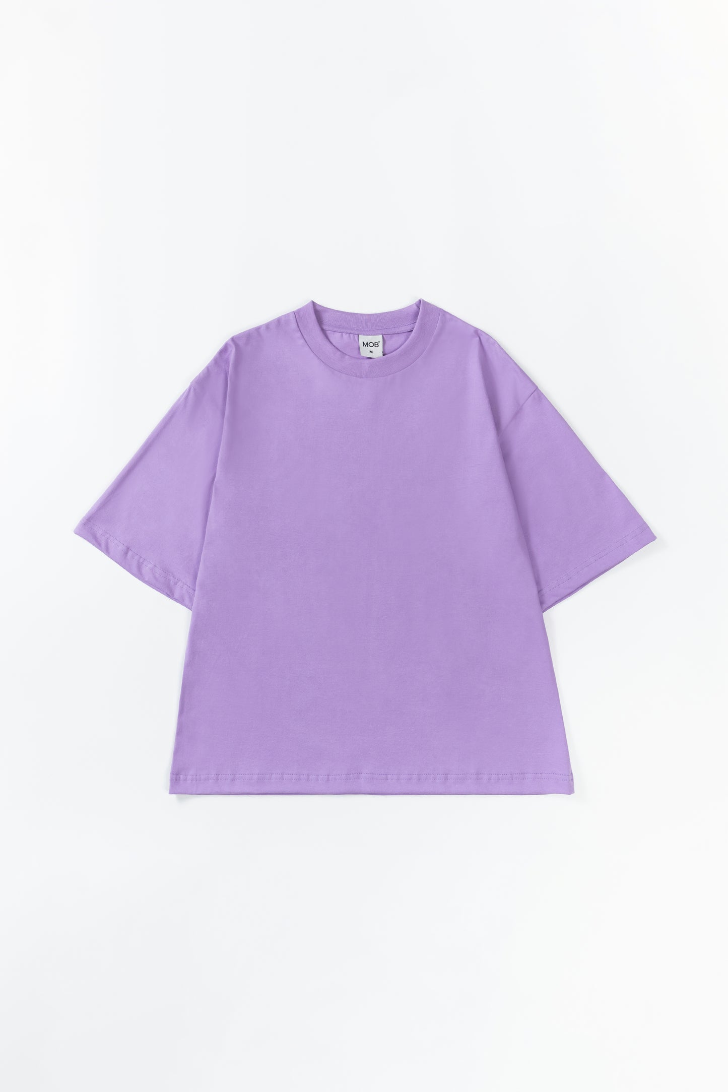 POLO BOXY FIT LILA - 100% ALGODON JERSEY 20/1 REACTIVO