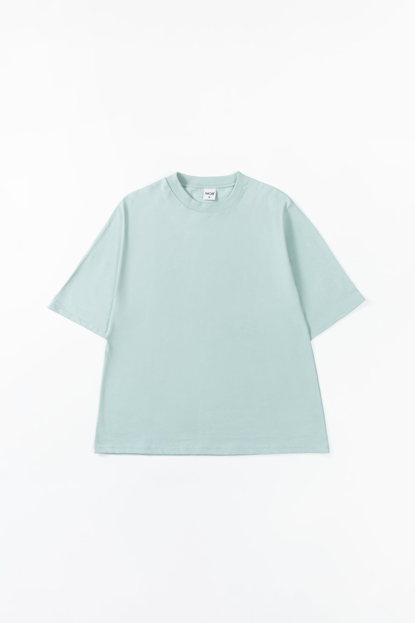 POLO BOXY FIT VERDE CEMENTO - 100% ALGODON JERSEY 20/1 REACTIVO