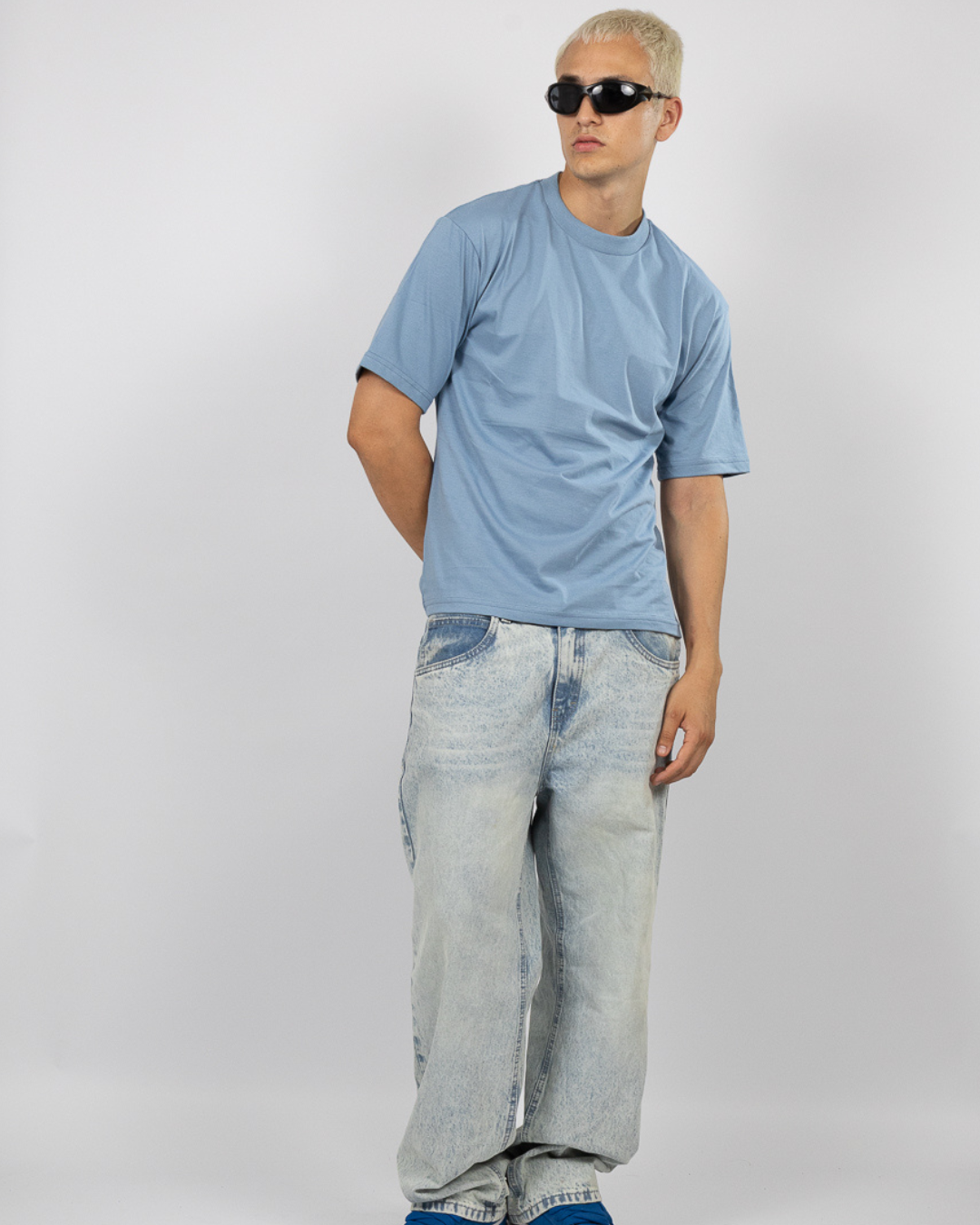 POLO OVERSIZE DENIM - 100% ALGODON JERSEY 20/1 REACTIVO