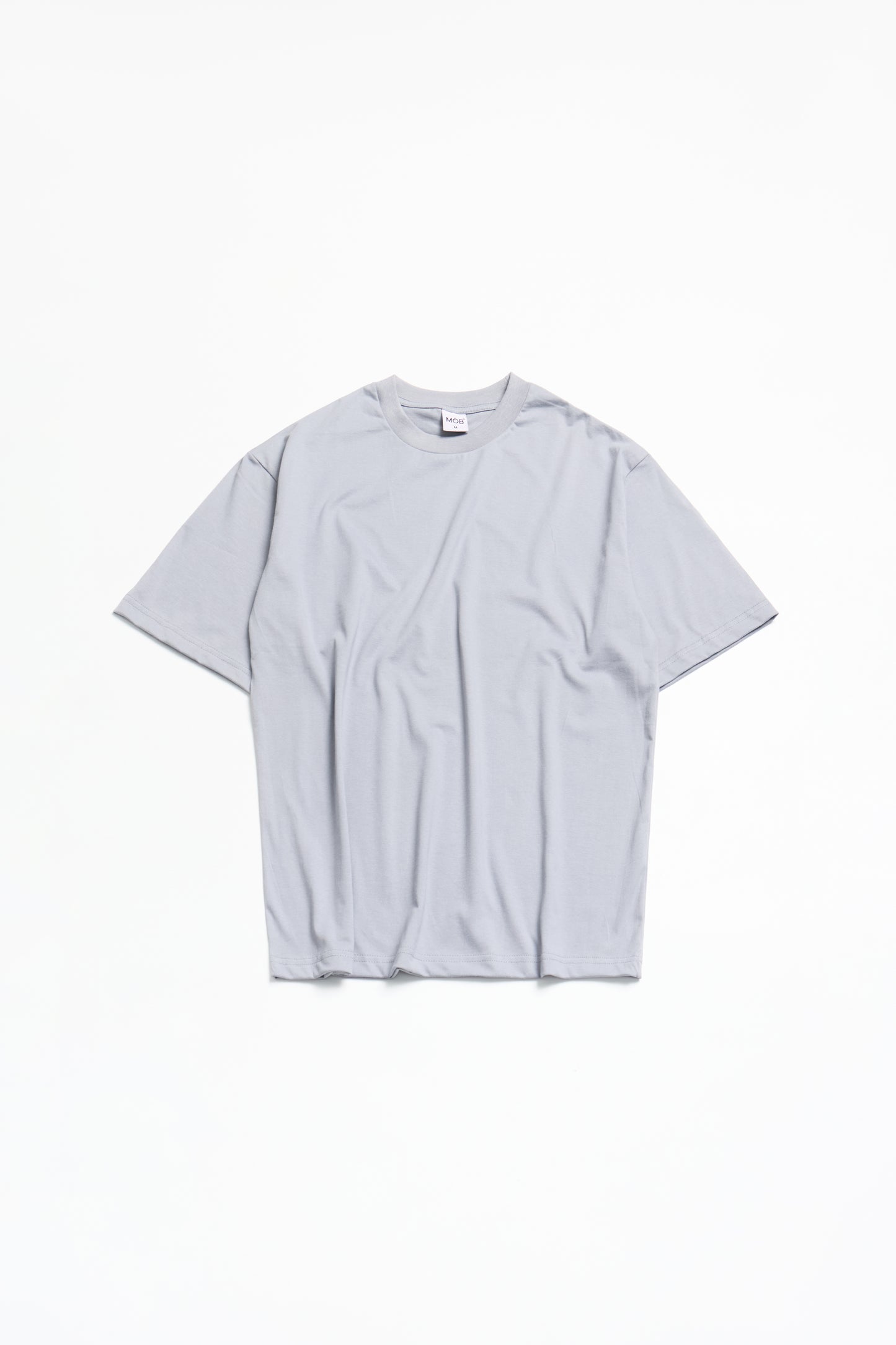 POLO OVERSIZE PLOMO PLATA - 100% ALGODON JERSEY 20/1 REACTIVO