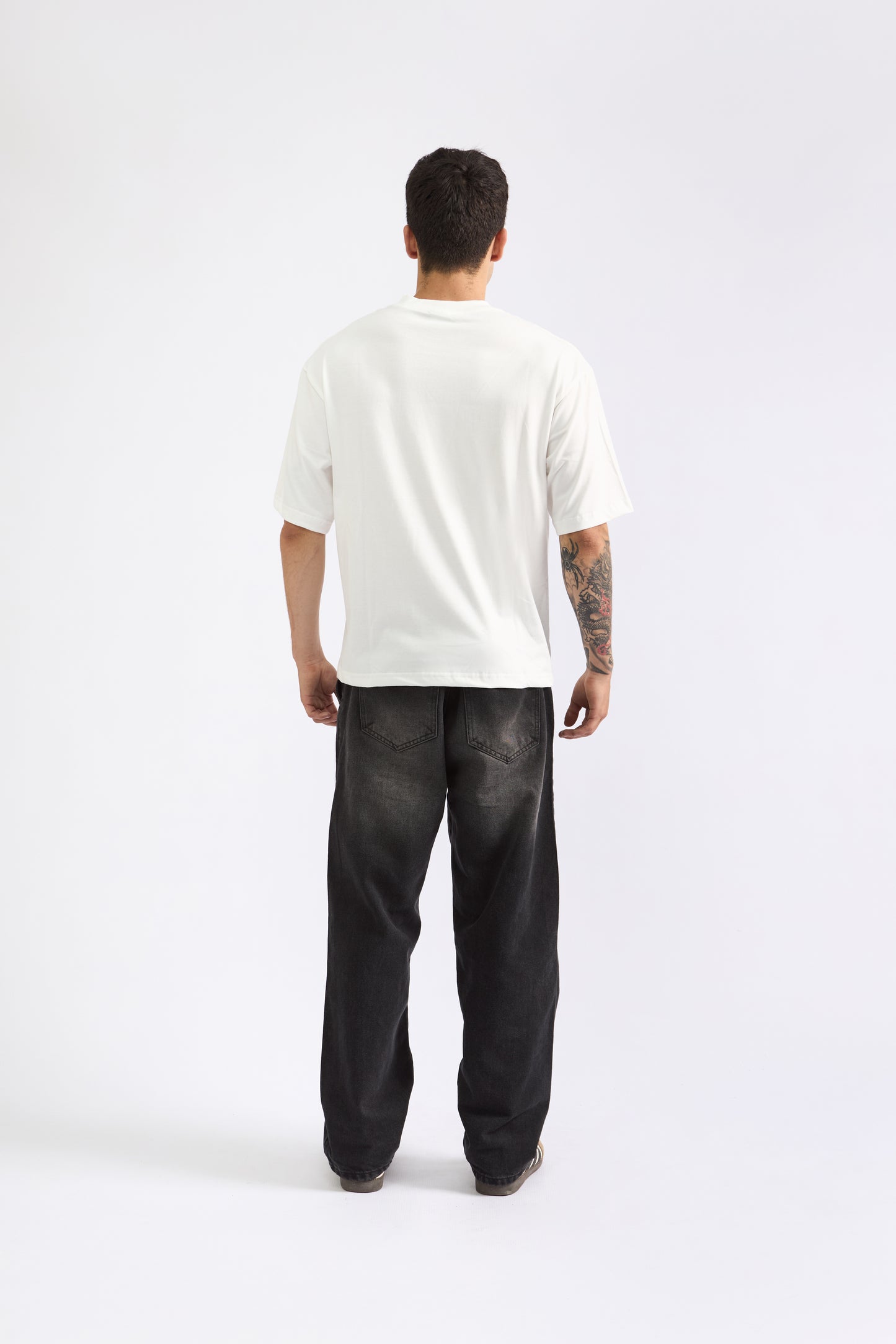POLO BOXY FIT PERLA - 100% ALGODON JERSEY 20/1 REACTIVO