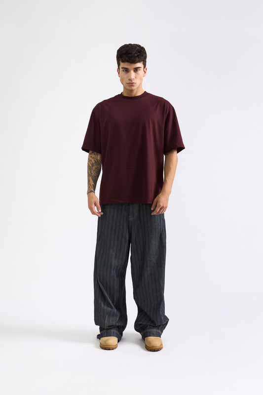 POLO OVERSIZE UVA - 100% ALGODON JERSEY 20/1 REACTIVO