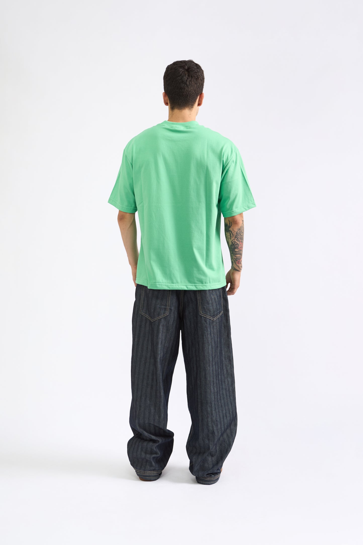 POLO OVERSIZE MENTA - 100% ALGODON JERSEY 20/1 REACTIVO