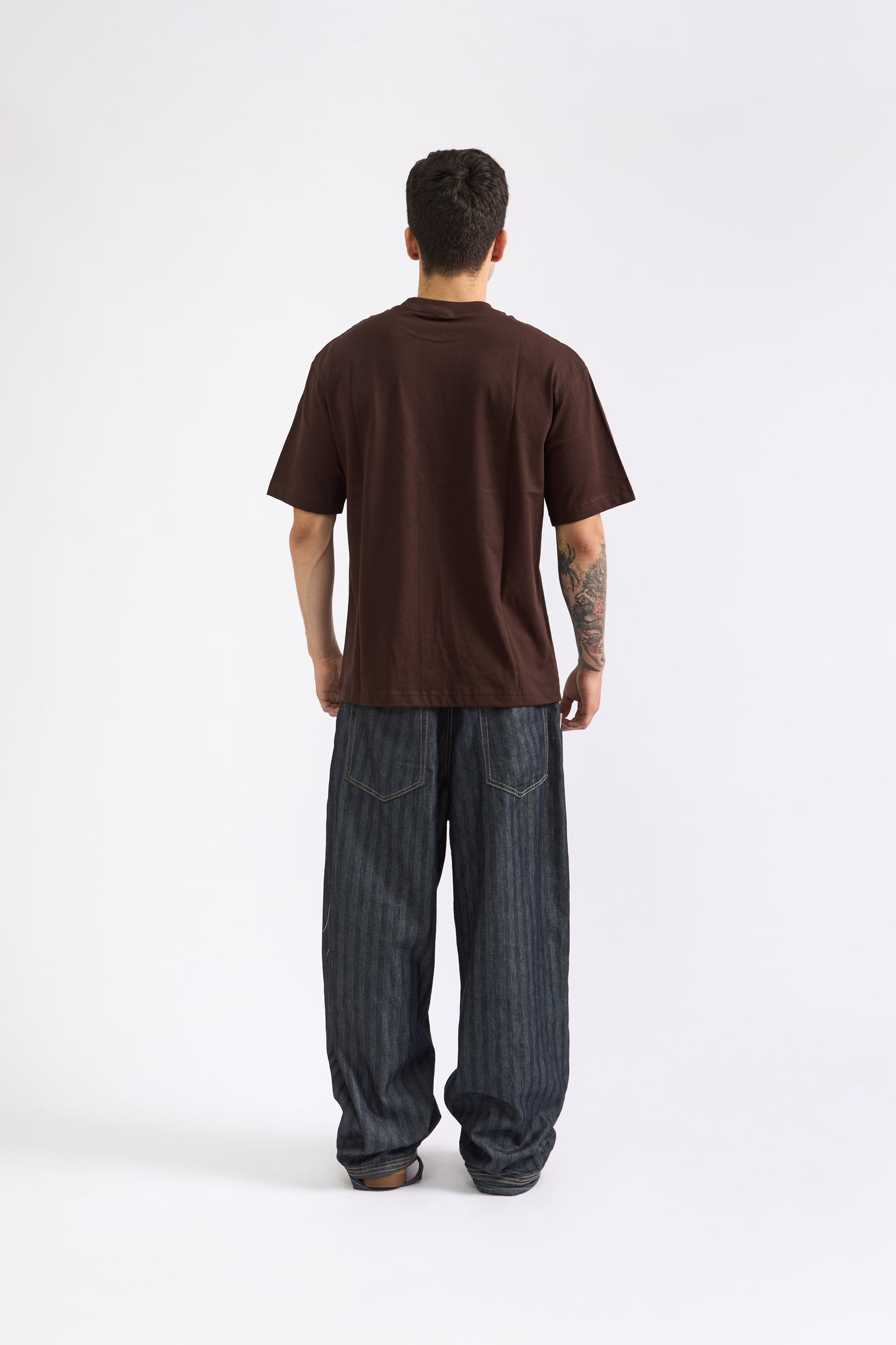 POLO OVERSIZE MARRÓN - 100% ALGODON JERSEY 20/1 REACTIVO