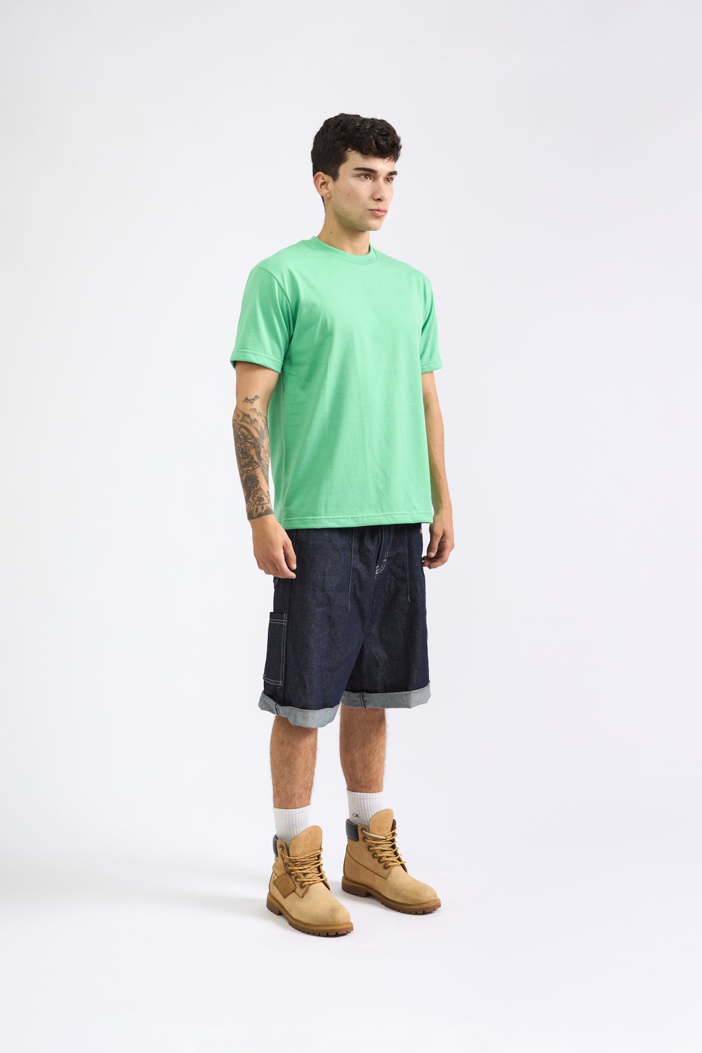 POLO CLÁSICO MENTA - 100% ALGODON JERSEY 20/1 REACTIVO