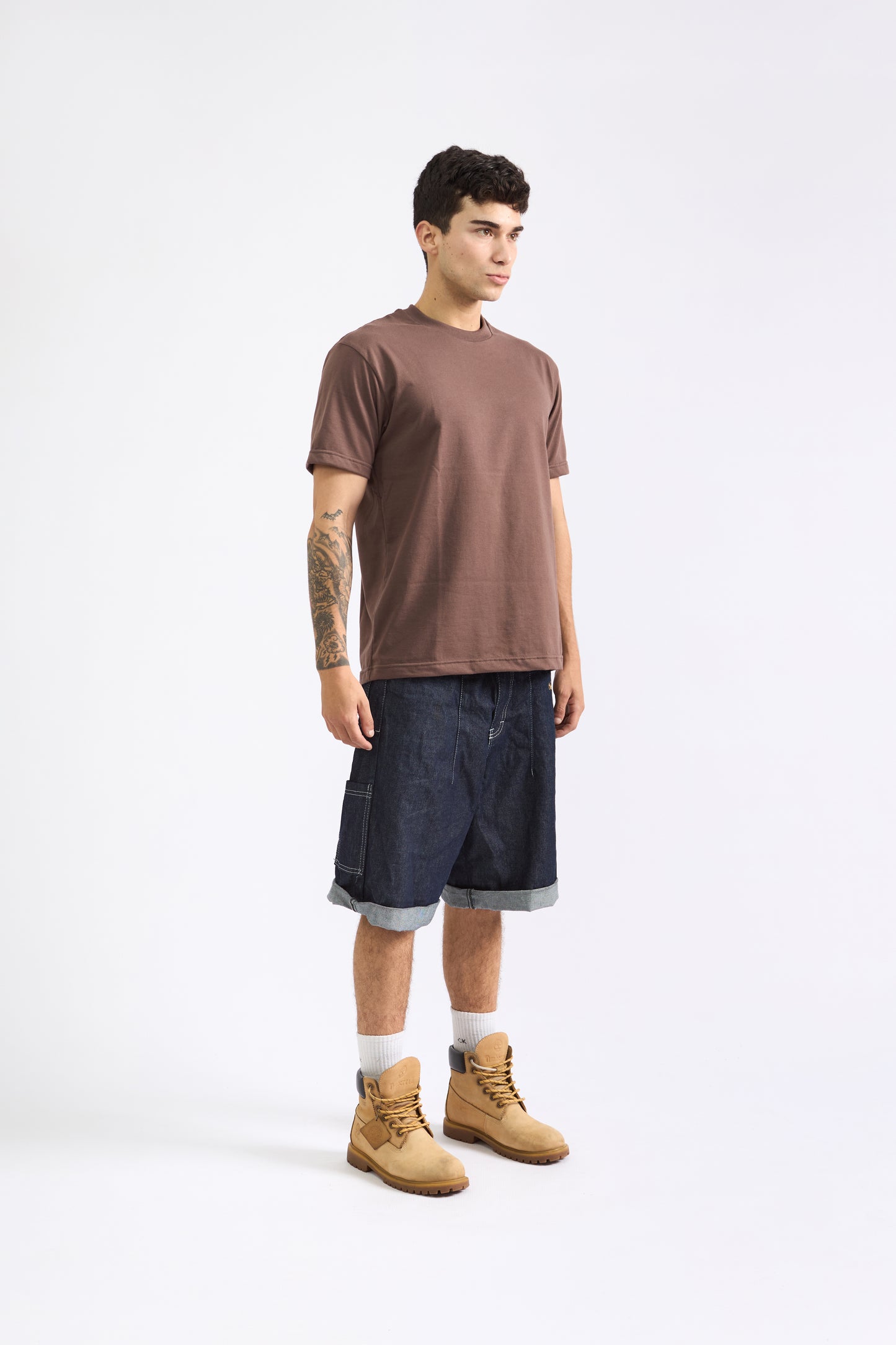 POLO CLÁSICO MARRÓN TOPO - 100% ALGODON JERSEY 20/1 REACTIVO