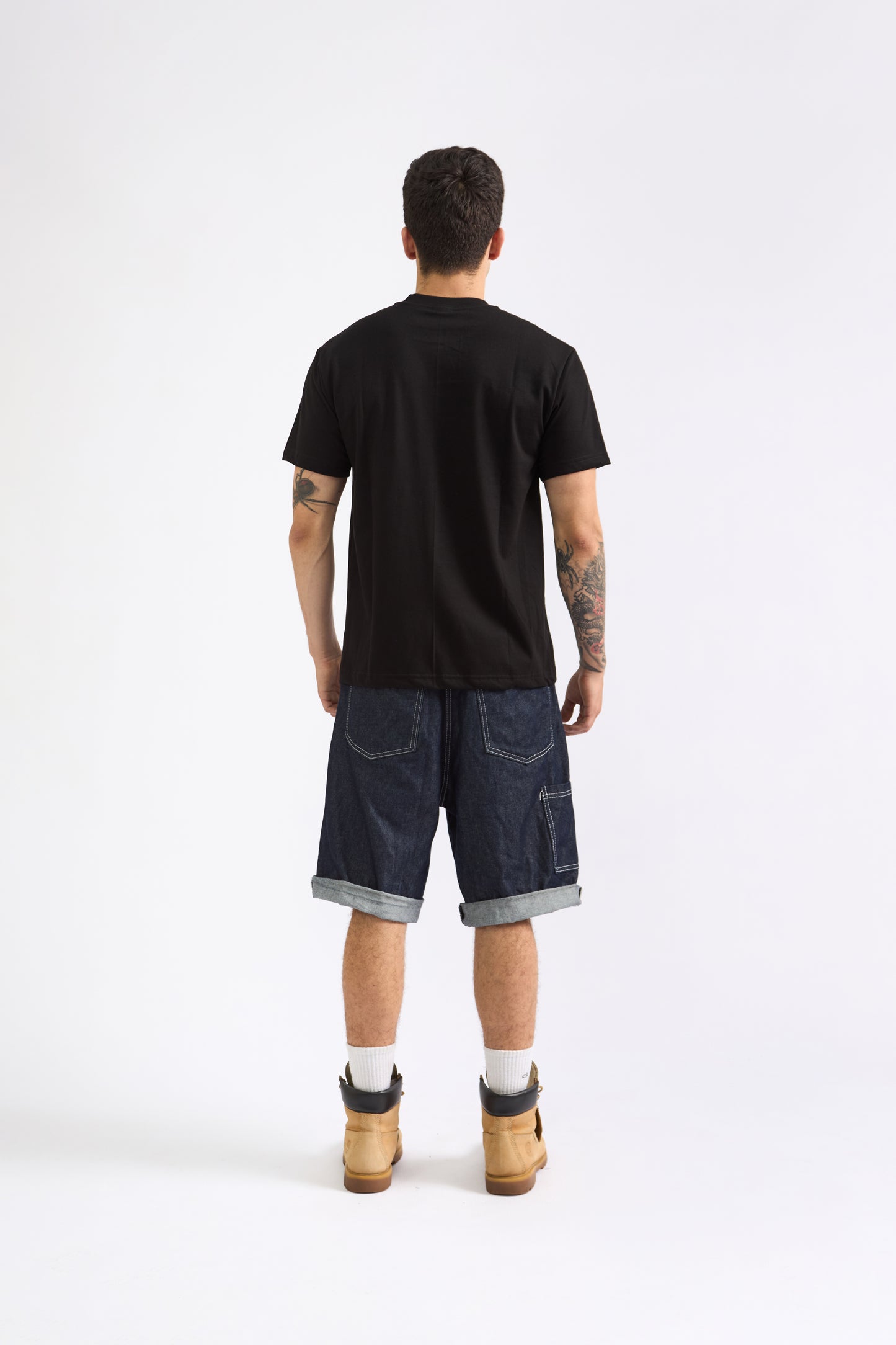 POLO CLÁSICO NEGRO - 100% ALGODON JERSEY 20/1 REACTIVO
