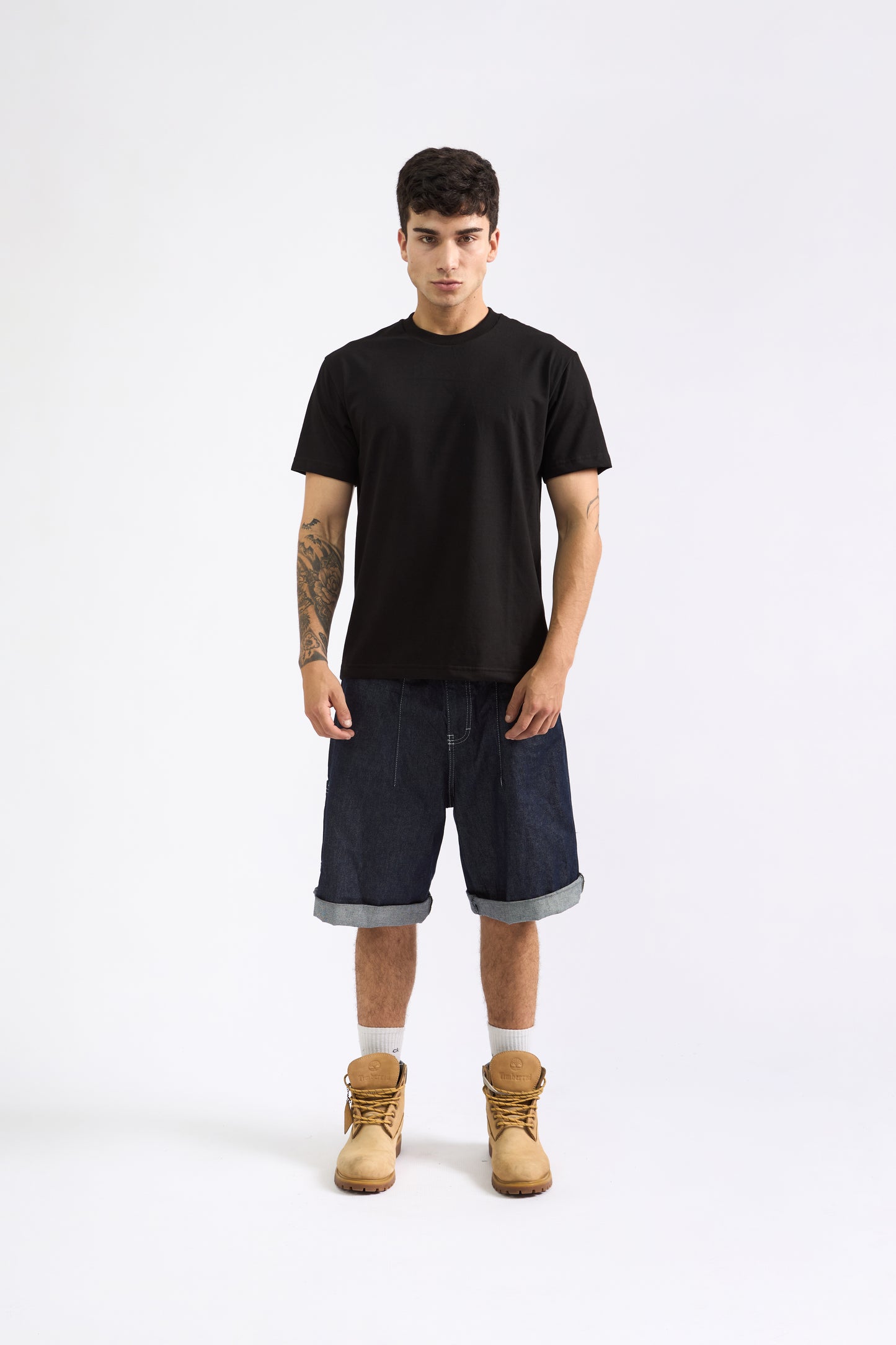 POLO CLÁSICO NEGRO - 100% ALGODON JERSEY 20/1 REACTIVO