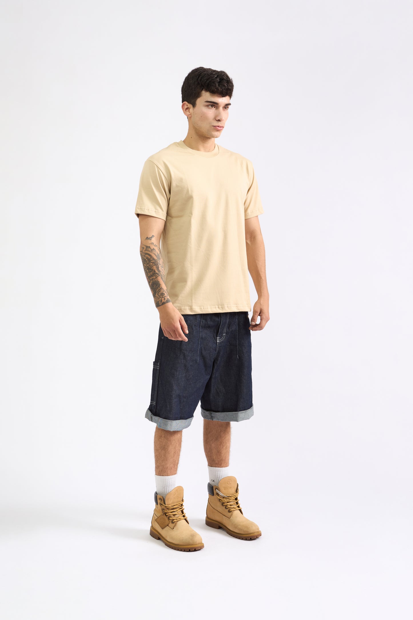 POLO CLÁSICO BEIGE - 100% ALGODON JERSEY 20/1 REACTIVO