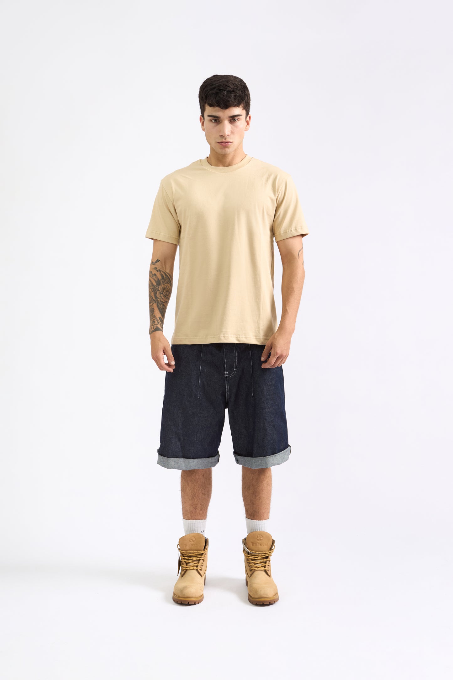 POLO CLÁSICO BEIGE - 100% ALGODON JERSEY 20/1 REACTIVO