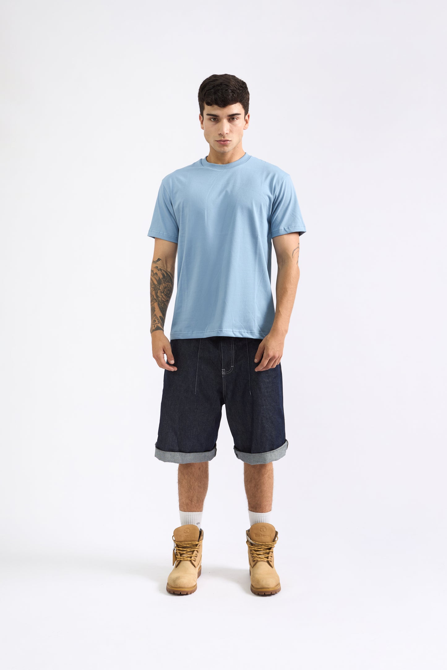 POLO CLÁSICO DENIM - 100% ALGODON JERSEY 20/1 REACTIVO
