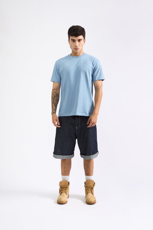 POLO CLÁSICO DENIM - 100% ALGODON JERSEY 20/1 REACTIVO